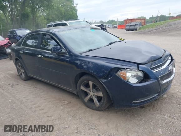 ✅ 2012 Chevrolet Malibu 1LT • VIN: 1G1ZC5E0XCF322563 • Lot: 39727617. Listed on IAAI with 129,179 mi. Free auction sales archive from the USA and detailed vehicle history report at DreamBid. Image 1.