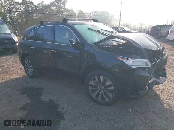 ✅ 2015 Acura MDX Technology • VIN: 5FRYD4H44FB030987 • Lot: 43382012. Listed on IAAI with 155,311 mi. Free auction sales archive from the USA and detailed vehicle history report at DreamBid. Image 1.