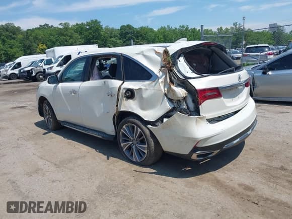 ✅ 2017 Acura MDX Technology • VIN: 5FRYD4H54HB026997 • Лот: 42551682. Опубликован ранее на IAAI с пробегом 119 762 миль. Бесплатный доступ к архиву аукционных продаж из США и подробный отчёт об истории автомобиля на DreamBid. Изображение 3.