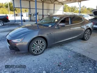 ✅ 2015 Maserati Ghibli • VIN: ZAM57XSA8F1134852 • Lot: 85680555. Wystawiony na Copart z przebiegiem 99 209 mil. Bezpłatny archiwum sprzedaży aukcyjnych z USA i szczegółowy raport historii pojazdu na DreamBid. Zdjęcie 1.