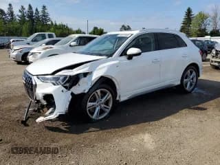 ✅ 2020 Audi Q3 S line Prestige • VIN: WA1FECF37L1120059 • Lot: 64637305. Listed on Copart with 41,766 mi. Free auction sales archive from the USA and detailed vehicle history report at DreamBid. Image 1.
