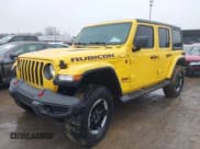 ✅ 2020 Jeep Wrangler Unlimited Rubicon • VIN: 1C4HJXFN7LW172944 • Lot: 41474893. Listed on IAAI with 76,726 mi. Free auction sales archive from the USA and detailed vehicle history report at DreamBid. Image 2.
