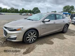 2024 Chevrolet Malibu RS with VIN 1G1ZG5ST1RF156705, listed as a Copart auction lot 84203825 with 15,156 mi miles and Salvage title. Bid and sale history available at DreamBid. Image 1.