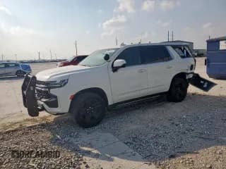 ✅ 2023 Chevrolet Tahoe Commercial • VIN: 1GNSCLED2PR475904 • Lot: 66024635. Listed on Copart with 16,970 mi. Free auction sales archive from the USA and detailed vehicle history report at DreamBid. Image 1.