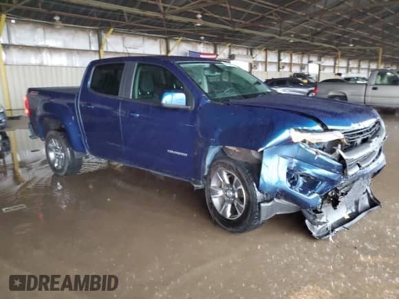2020 Chevrolet Colorado 2WD Z71 with VIN 1GCGSDEN1L1103057, listed as a Copart auction lot 84214045 with 63,330 mi miles and Salvage title. Bid and sale history available at DreamBid. Image 4.