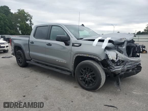 ✅ 2025 GMC Sierra 1500 Pro • VIN: 1GTPUAEK0SZ142043 • Lot: 80858525. Listed on Copart with 15,985 mi. Free auction sales archive from the USA and detailed vehicle history report at DreamBid. Image 4.