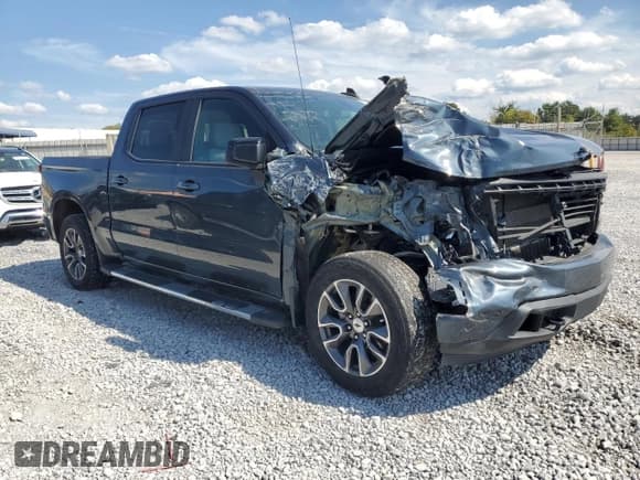 ✅ 2021 Chevrolet Silverado 1500 RST • VIN: 3GCUYEET1MG119784 • Lot: 71279195. Listed on Copart with 64,630 mi. Free auction sales archive from the USA and detailed vehicle history report at DreamBid. Image 4.