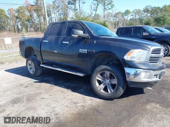 ✅ 2015 Ram 1500 Big Horn • VIN: 1C6RR7LM5FS744699 • Lot: 43682716. Listed on IAAI with 201,532 mi. Free auction sales archive from the USA and detailed vehicle history report at DreamBid. Image 1.