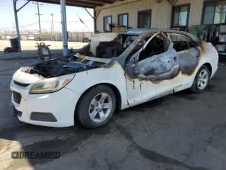 ✅ 2015 Chevrolet Malibu LS • VIN: 1G11B5SL1FU150762 • Lot: 69750595. Listed on Copart with Not provided. Free auction sales archive from the USA and detailed vehicle history report at DreamBid. Image 1.