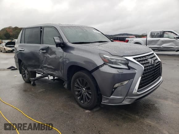 ✅ 2023 Lexus GX 460 Premium • VIN: JTJAM7BX4P5376402 • Lot: 87451125. Wystawiony na Copart z przebiegiem 22 220 mil. Bezpłatny archiwum sprzedaży aukcyjnych z USA i szczegółowy raport historii pojazdu na DreamBid. Zdjęcie 4.