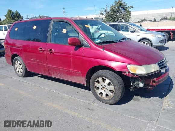 ✅ 2004 Honda Odyssey EX-L • VIN: 5FNRL18044B062243 • Лот: 43161084. Опубликован ранее на IAAI с пробегом 160 964 миль. Бесплатный доступ к архиву аукционных продаж из США и подробный отчёт об истории автомобиля на DreamBid. Изображение 1.