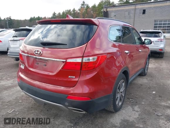 ✅ 2016 Hyundai Santa Fe SE • VIN: KM8SMDHF5GU150973 • Lot: 43635767. Listed on IAAI with 183,848 mi. Free auction sales archive from the USA and detailed vehicle history report at DreamBid. Image 4.