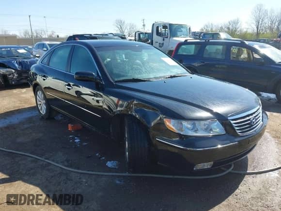 2009 Hyundai Azera GLS с VIN KMHFC46D39A351345, выставлен на аукционе IAAI как лот 41974507 с пробегом 138 174 миль миль и . История ставок и продаж доступна на DreamBid. Изображение 1.