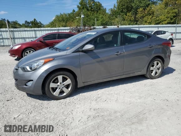 ✅ 2012 Hyundai Elantra Limited • VIN: 5NPDH4AE0CH100585 • Lot: 80850625. Listed on Copart with 94,639 mi. Free auction sales archive from the USA and detailed vehicle history report at DreamBid. Image 1.