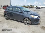 ✅ 2024 Mitsubishi Mirage Black Edition • VIN: ML32AWHJXRH001664 • Лот: 56316445. Опубликован ранее на Copart с пробегом 41 565 миль. Бесплатный доступ к архиву аукционных продаж из США и подробный отчёт об истории автомобиля на DreamBid. Изображение 4.