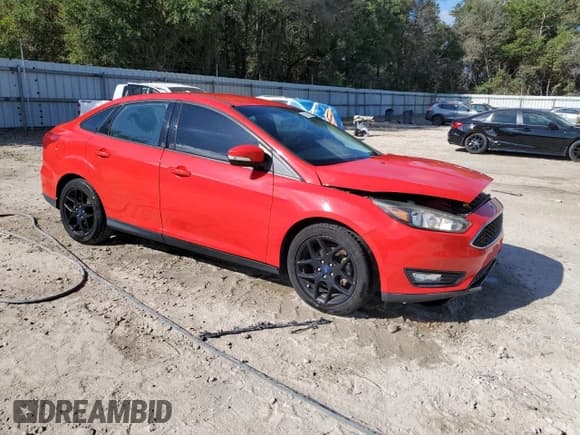 ✅ 2016 Ford Focus SE • VIN: 1FADP3F24GL345974 • Lot: 81504755. Listed on Copart with 117,541 mi. Free auction sales archive from the USA and detailed vehicle history report at DreamBid. Image 4.
