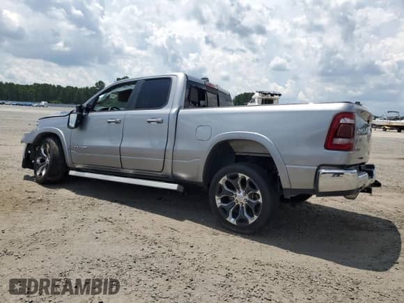2020 Ram 1500 Laramie with VIN 1C6RREDT9LN152355, listed as a Copart auction lot 66853625 with 176,795 mi miles and Salvage title. Bid and sale history available at DreamBid. Image 2.