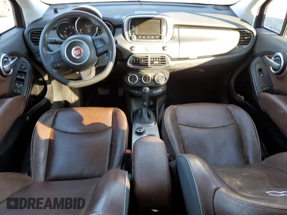 ✅ 2016 FIAT 500X Trekking Plus • VIN: ZFBCFYET0GP356465 • Lot: 87967595. Listed on Copart with 79,644 mi. Free auction sales archive from the USA and detailed vehicle history report at DreamBid. Image 8.
