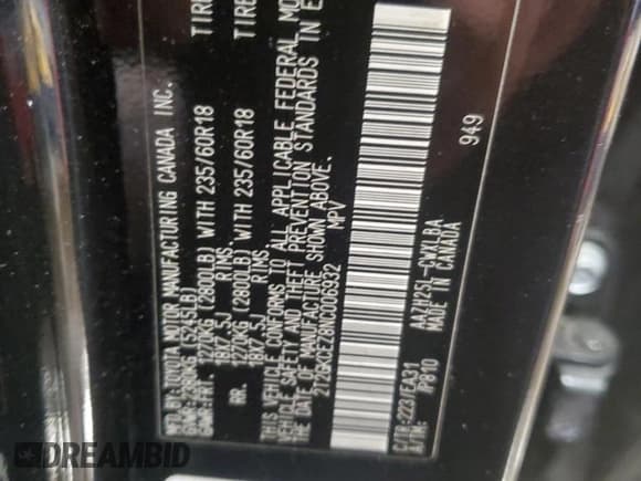 ✅ 2022 Lexus NX 350h Premium • VIN: 2T2GKCEZ8NC006932 • Лот: 57893595. Опубликован ранее на Copart с пробегом 47 342 миль. Бесплатный доступ к архиву аукционных продаж из США и подробный отчёт об истории автомобиля на DreamBid. Изображение 13.