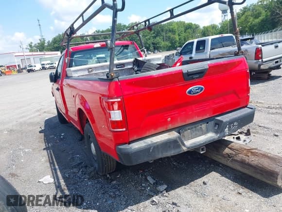 ✅ 2019 Ford F-150 XL • VIN: 1FTMF1CBXKKD80040 • Lot: 42415800. Listed on IAAI with 160,431 mi. Free auction sales archive from the USA and detailed vehicle history report at DreamBid. Image 3.