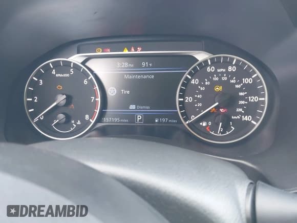 ✅ 2019 Nissan Altima SV • VIN: 1N4BL4DVXKC135491 • Lot: 42753624. Listed on IAAI with 157,195 mi. Free auction sales archive from the USA and detailed vehicle history report at DreamBid. Image 7.