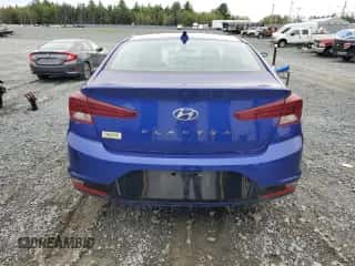 2019 Hyundai Elantra Limited with VIN KMHD84LF0KU856486, listed as a Copart auction lot 71397625 with 106,293 mi miles and Salvage title. Bid and sale history available at DreamBid. Image 6.