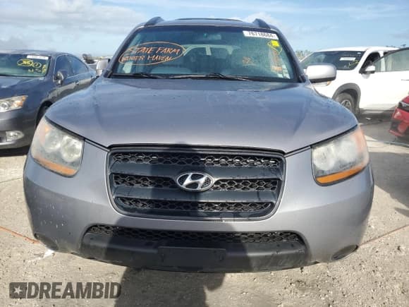 ✅ 2008 Hyundai Santa Fe GLS • VIN: 5NMSG73D18H169502 • Lot: 76718684. Listed on Copart with Not provided. Free auction sales archive from the USA and detailed vehicle history report at DreamBid. Image 5.