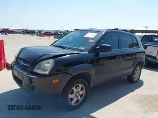 2005 Hyundai Tucson GLS with VIN KM8JN12D75U141929, listed as a IAAI auction lot 43202184 with 254,798 mi miles and . Bid and sale history available at DreamBid. Image 2.