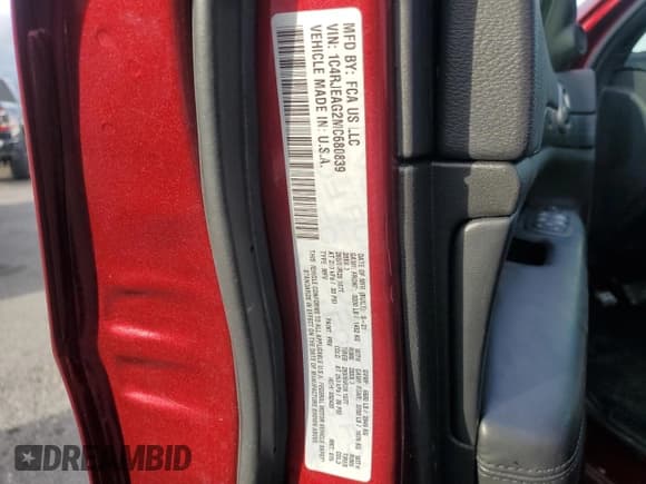 ✅ 2021 Jeep Grand Cherokee Laredo E • VIN: 1C4RJEAG2MC680839 • Lot: 93319165. Wystawiony na Copart z przebiegiem 22 569 mil. Bezpłatny archiwum sprzedaży aukcyjnych z USA i szczegółowy raport historii pojazdu na DreamBid. Zdjęcie 13.