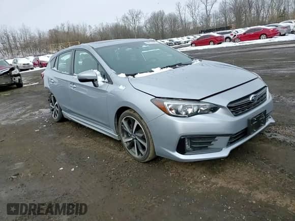 2021 Subaru Impreza Special Sports z VIN 4S3GTAM69M3700744, wystawiony jako Copart lot #44812335 z przebiegiem 40 405 mil mil oraz Szkoda całkowita • Salvage title. Historia ofert i sprzedaży dostępna na DreamBid. Obrazek 10.
