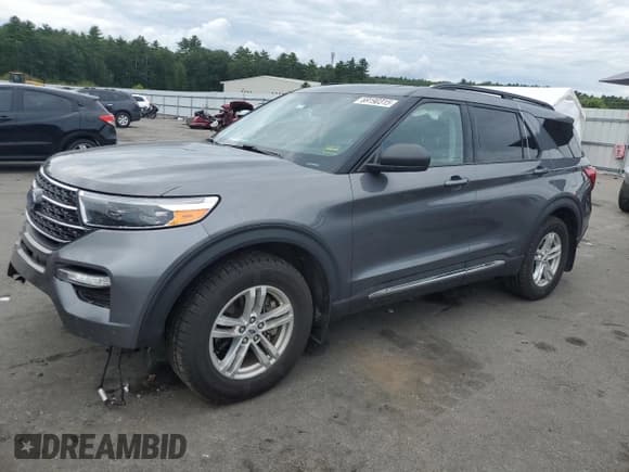 ✅ 2021 Ford Explorer XLT • VIN: 1FMSK8DHXMGC14889 • Lot: 69190315. Listed on Copart with 48,997 mi. Free auction sales archive from the USA and detailed vehicle history report at DreamBid. Image 1.