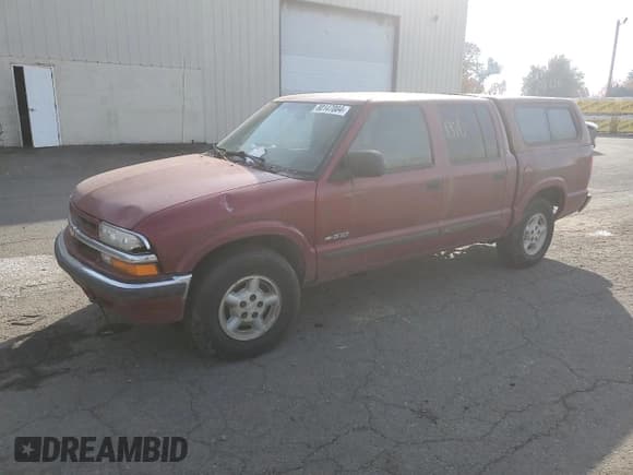 ✅ 2001 Chevrolet S-10 LS • VIN: 1GCDT13W11K193151 • Лот: 80147004. Опубликован ранее на Copart с пробегом 94 579 миль. Бесплатный доступ к архиву аукционных продаж из США и подробный отчёт об истории автомобиля на DreamBid. Изображение 1.