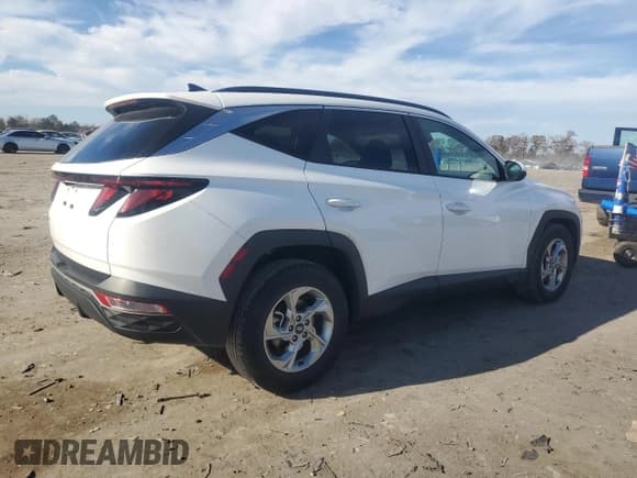 ✅ 2024 Hyundai Tucson SEL • VIN: 5NMJB3DE8RH422696 • Lot: 91416785. Listed on Copart with 34,804 mi. Free auction sales archive from the USA and detailed vehicle history report at DreamBid. Image 3.