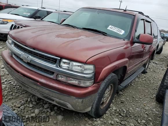 ✅ 2002 Chevrolet Suburban LT • VIN: 1GNEC16ZX2J325736 • Lot: 44727355. Listed on Copart with Not provided. Free auction sales archive from the USA and detailed vehicle history report at DreamBid. Image 1.