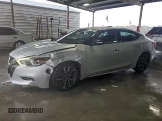✅ 2016 Nissan Maxima SV • VIN: 1N4AA6AP3GC443256 • Lot: 82751635. Listed on Copart with 139,684 mi. Free auction sales archive from the USA and detailed vehicle history report at DreamBid. Image 1.