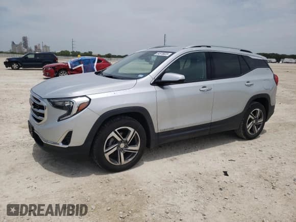 ✅ 2020 GMC Terrain SLT • VIN: 3GKALPEVXLL171262 • Лот: 54978025. Опубликован ранее на Copart с пробегом 105 290 миль. Бесплатный доступ к архиву аукционных продаж из США и подробный отчёт об истории автомобиля на DreamBid. Изображение 1.