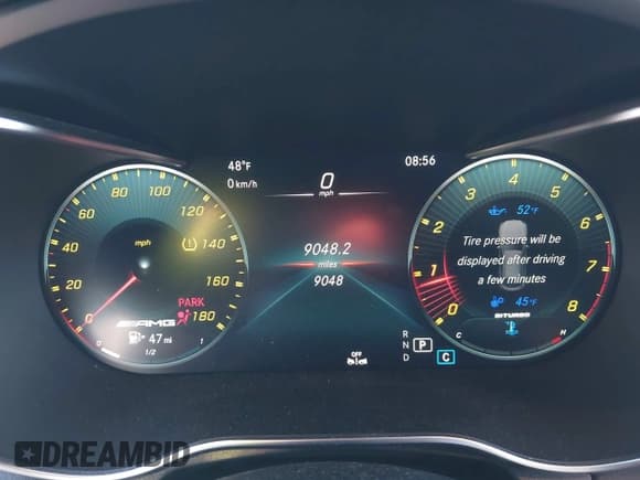 ✅ 2023 Mercedes-Benz GLC 43 AMG • VIN: W1N0J6EB8PG150734 • Лот: 43662903. Опубликован ранее на IAAI с пробегом 9 048 миль. Бесплатный доступ к архиву аукционных продаж из США и подробный отчёт об истории автомобиля на DreamBid. Изображение 7.