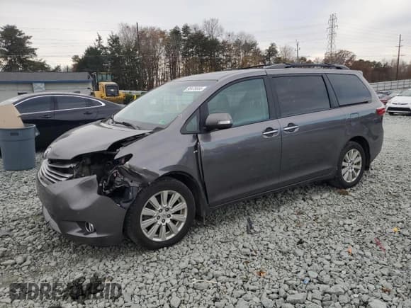 ✅ 2017 Toyota Sienna XLE • VIN: 5TDDZ3DC1HS170583 • Lot: 90476655. Listed on Copart with 170,084 mi. Free auction sales archive from the USA and detailed vehicle history report at DreamBid. Image 1.