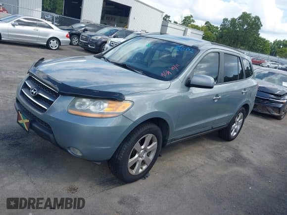 ✅ 2008 Hyundai Santa Fe SE • VIN: 5NMSH13E68H172057 • Lot: 42969887. Wystawiony na IAAI z przebiegiem 208 121 mil. Bezpłatny archiwum sprzedaży aukcyjnych z USA i szczegółowy raport historii pojazdu na DreamBid. Zdjęcie 2.