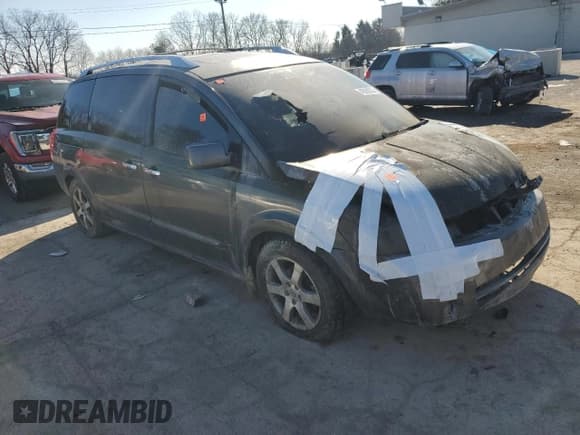 ✅ 2007 Nissan Quest S • VIN: 5N1BV28U67N136073 • Lot: 42608225. Listed on Copart with Not provided. Free auction sales archive from the USA and detailed vehicle history report at DreamBid. Image 4.