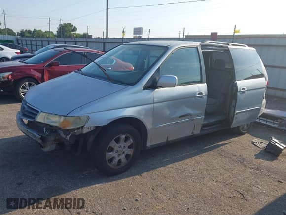✅ 2002 Honda Odyssey EX • VIN: 2HKRL18622H529775 • Lot: 43034668. Listed on IAAI with 178,858 mi. Free auction sales archive from the USA and detailed vehicle history report at DreamBid. Image 17.