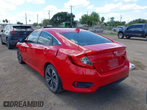 ✅ 2016 Honda Civic EX-L • VIN: 2HGFC1F75GH658397 • Lot: 43306280. Listed on IAAI with 139,600 mi. Free auction sales archive from the USA and detailed vehicle history report at DreamBid. Image 3.