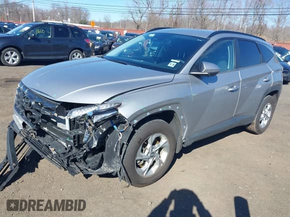 ✅ 2022 Hyundai Tucson Preferred • VIN: KM8JBCAE6NU065702 • Lot: 41757355. Wystawiony na IAAI z przebiegiem 34 092 mil. Bezpłatny archiwum sprzedaży aukcyjnych z USA i szczegółowy raport historii pojazdu na DreamBid. Zdjęcie 2.