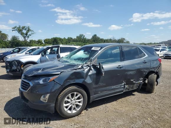 ✅ 2018 Chevrolet Equinox LT • VIN: 3GNAXSEV7JS518026 • Лот: 71065055. Опубликован ранее на Copart с пробегом 158 218 миль. Бесплатный доступ к архиву аукционных продаж из США и подробный отчёт об истории автомобиля на DreamBid. Изображение 1.