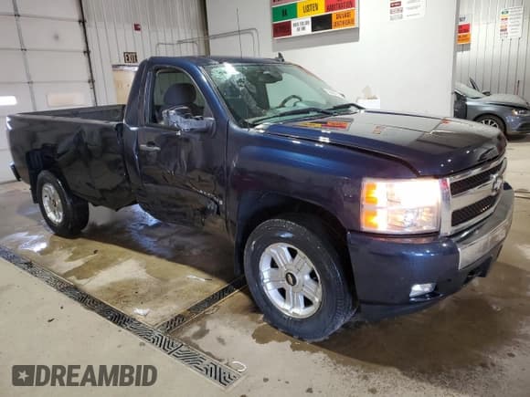 ✅ 2007 Chevrolet Silverado 1500 Work Truck • VIN: 1GCEK14077Z651633 • Lot: 52097225. Listed on Copart with 153,206 mi. Free auction sales archive from the USA and detailed vehicle history report at DreamBid. Image 4.