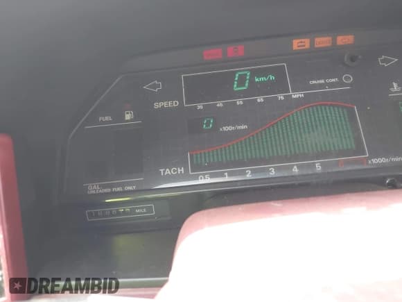 ✅ 1986 Nissan 300ZX GS • VIN: JN1HZ16SXGX088521 • Lot: 42853436. Listed on IAAI with 188,616 mi. Free auction sales archive from the USA and detailed vehicle history report at DreamBid. Image 7.