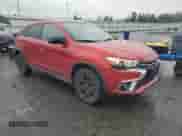 2019 Mitsubishi Outlander ES with VIN JA4AR3AU7KU022497, listed as a Copart auction lot 84171315 with 126,677 mi miles and Salvage title. Bid and sale history available at DreamBid. Image 4.