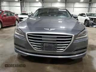2015 Hyundai Genesis 3.8L with VIN KMHGN4JE3FU079517, listed as a Copart auction lot 50495854 with 110,735 mi miles and Salvage title. Bid and sale history available at DreamBid. Image 5.