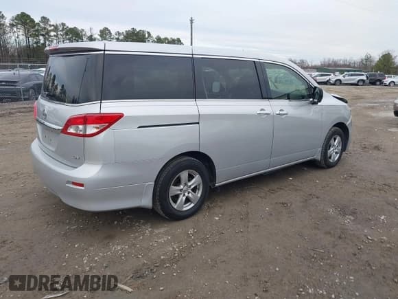 ✅ 2014 Nissan Quest SV • VIN: JN8AE2KPXE9103610 • Lot: 43813394. Wystawiony na IAAI z przebiegiem 165 445 mil. Bezpłatny archiwum sprzedaży aukcyjnych z USA i szczegółowy raport historii pojazdu na DreamBid. Zdjęcie 4.