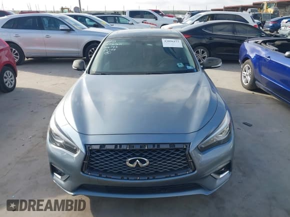 ✅ 2020 Infiniti Q50 Luxe • VIN: JN1EV7AP4LM205557 • Lot: 43096153. Listed on IAAI with 128,862 mi. Free auction sales archive from the USA and detailed vehicle history report at DreamBid. Image 12.